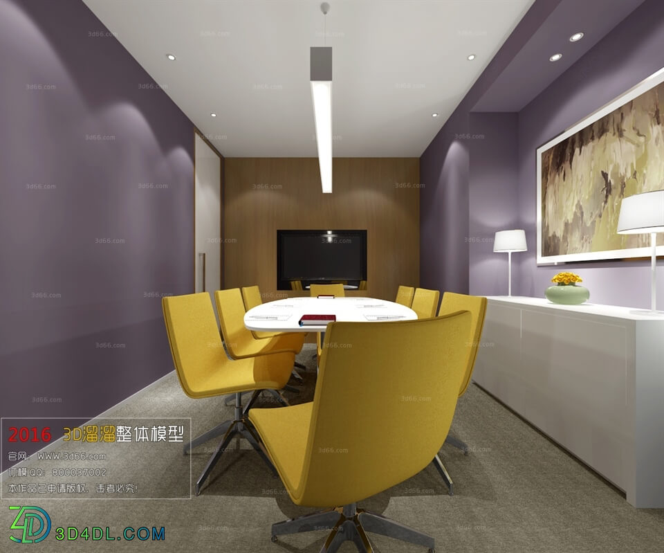 3D66 2016 Modern Style Conference Room 1690 A019