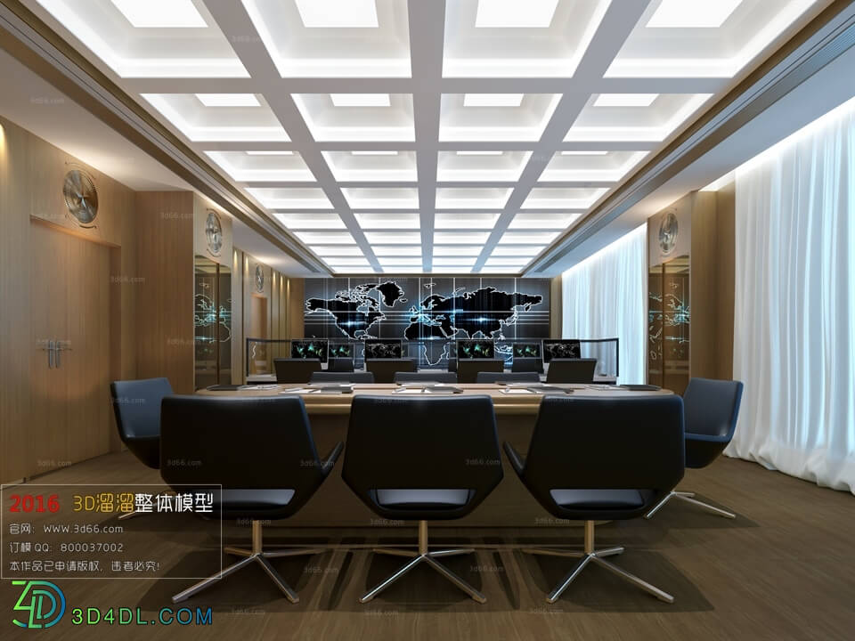 3D66 2016 Modern Style Conference Room 1695 A024