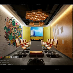 3D66 2016 Modern Style Conference Room 1701 A030 