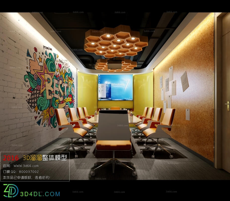 3D66 2016 Modern Style Conference Room 1701 A030