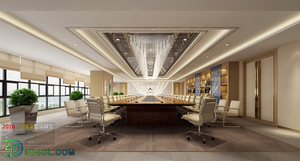 3D66 2016 Modern Style Conference Room 1703 A032