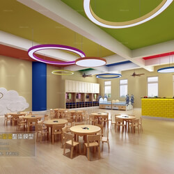 3D66 2016 Modern Style Kindergarten 2007 A012 