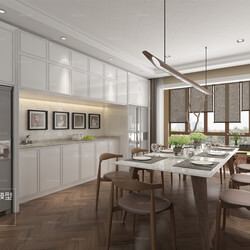 3D66 2016 Modern Style Kitchen Dining Room 827 A012 