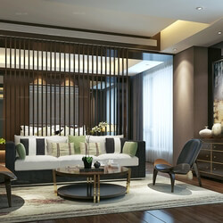 3D66 2016 Modern Style Living Room Hotel 1793 A009 