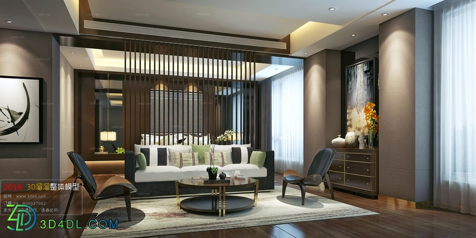 3D66 2016 Modern Style Living Room Hotel 1793 A009