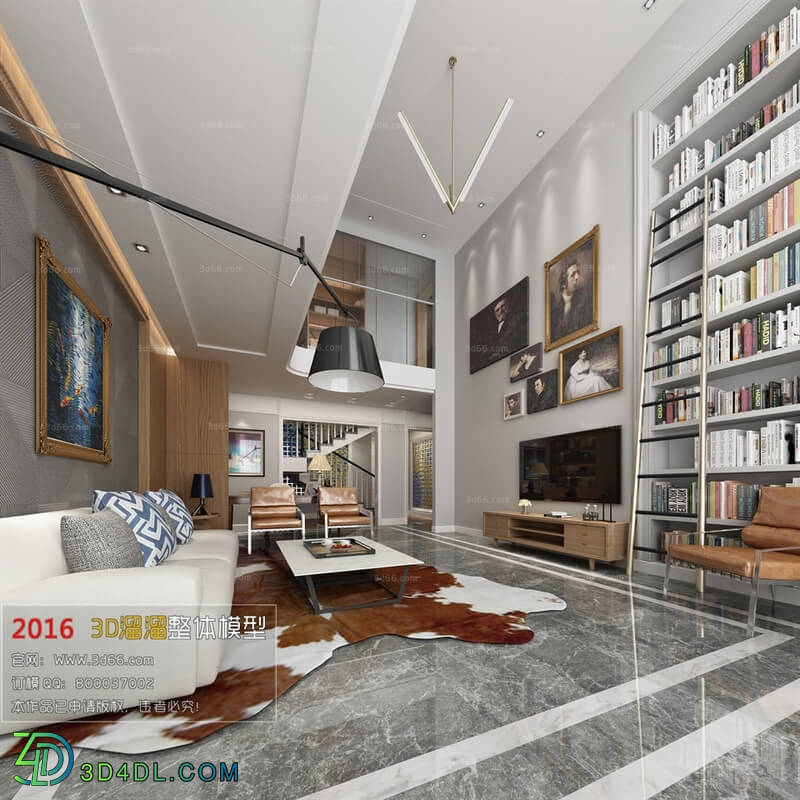 3D66 2016 Modern Style Living Room Space 378 A057