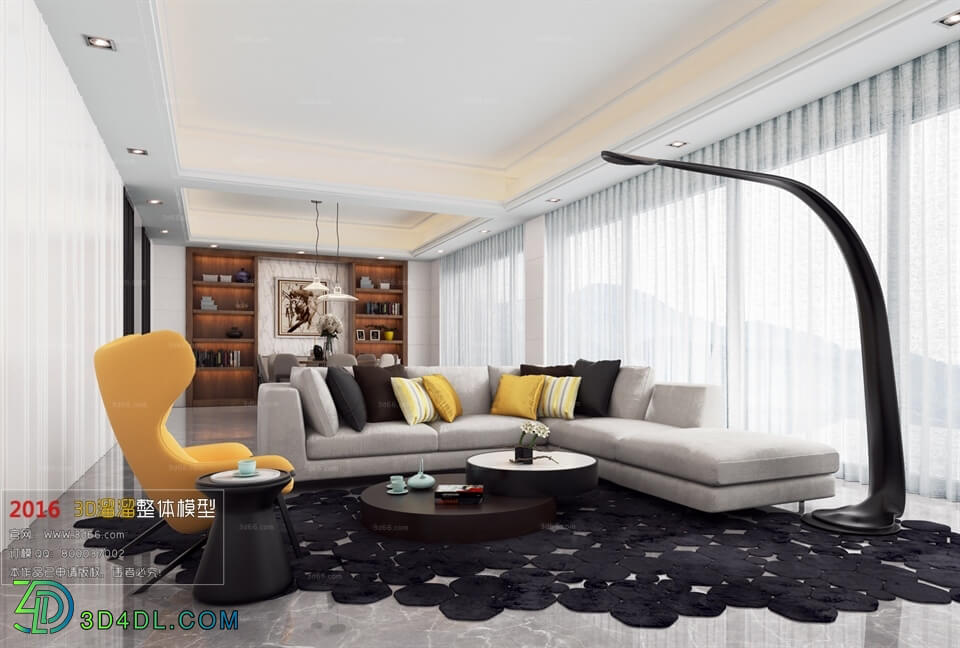 3D66 2016 Modern Style Living Room Space 389 A068