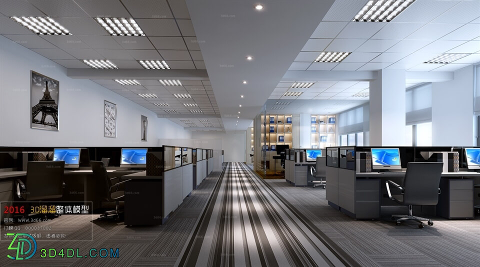 3D66 2016 Modern Style Office 1716 A045