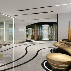 3D66 2016 Modern Style Receptionist Room 1697 A026 
