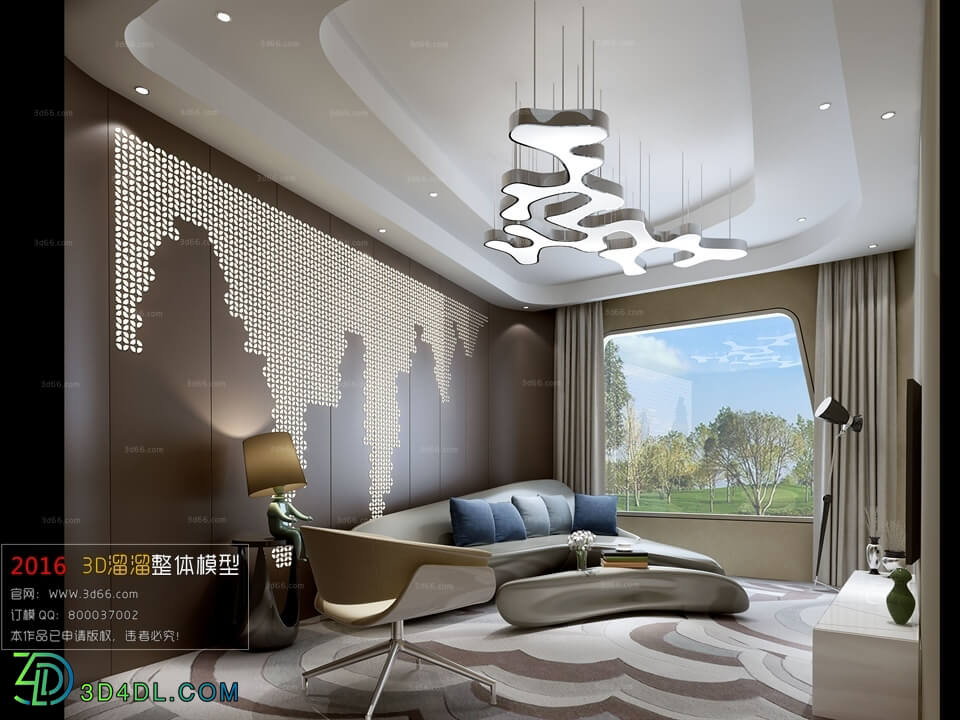 3D66 2016 Modern Style Receptionist Room 1708 A037