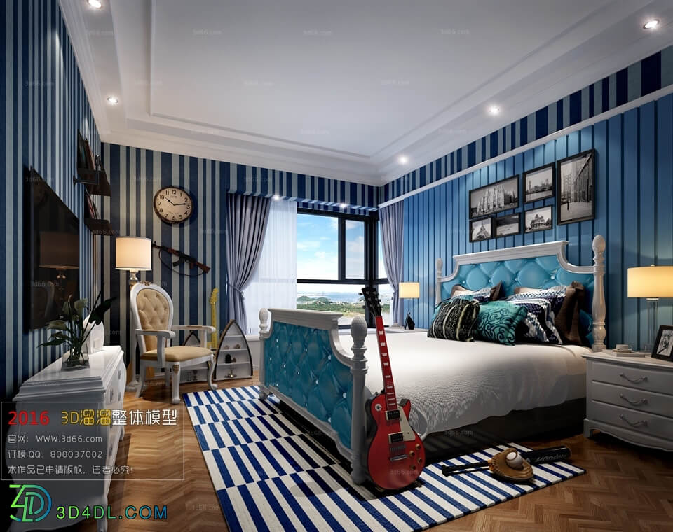 3D66 2016 Other Style Bedroom 1147 M004