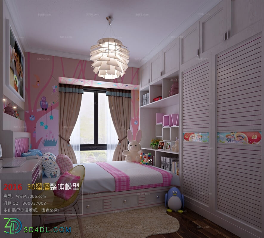 3D66 2016 Other Style Bedroom 1150 M007