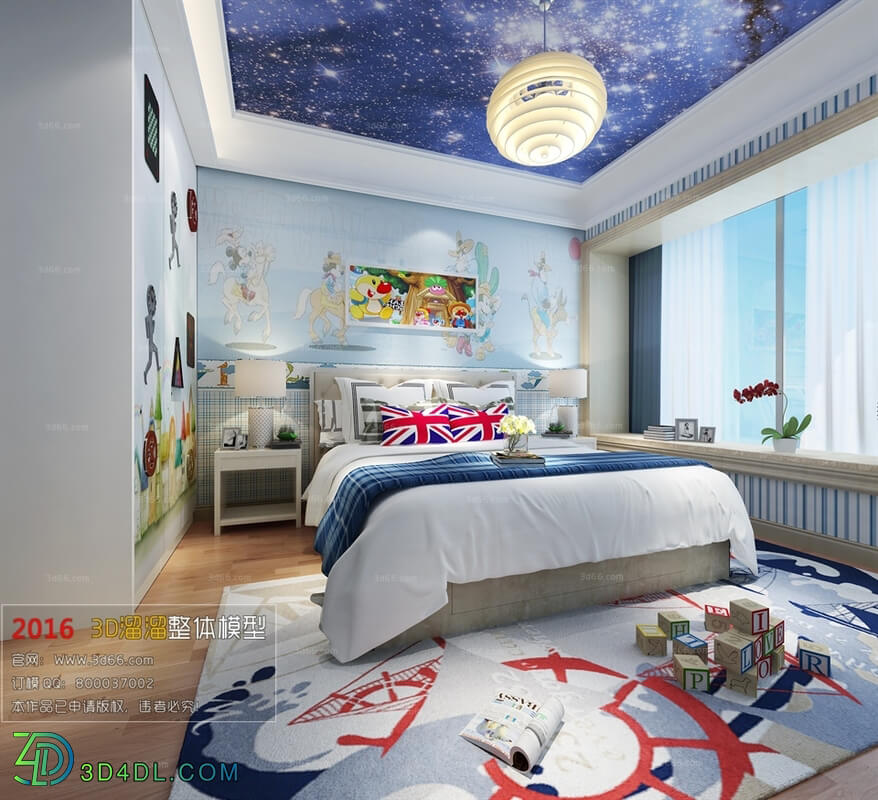 3D66 2016 Other Style Bedroom 1152 M009