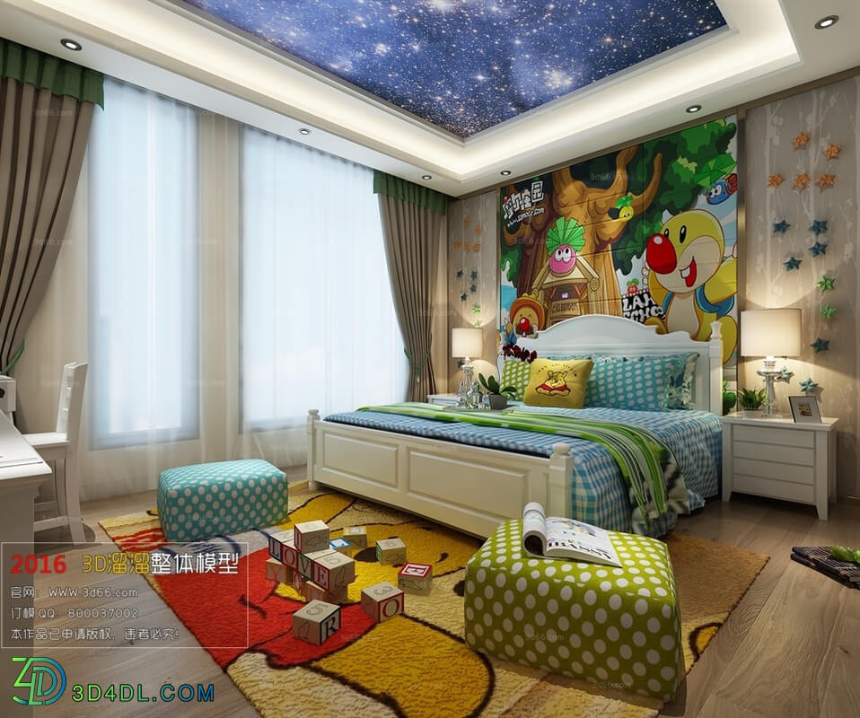 3D66 2016 Other Style Bedroom 1153 M010