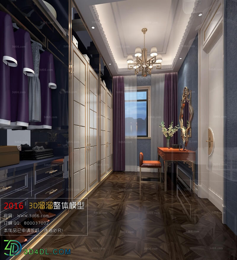 3D66 2016 Other Style Dressing Room 1321 M001