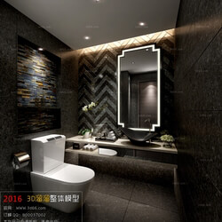 3D66 2016 Post Modern Style Bathroom 1176 B005 