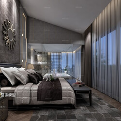 3D66 2016 Post Modern Style Bedroom 1027 B047 