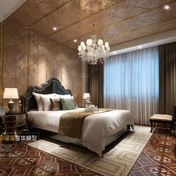 3D66 2016 Post Modern Style Bedroom 1031 B0113 