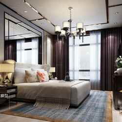 3D66 2016 Post Modern Style Bedroom 988 B007 