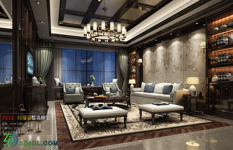 3D66 2016 Post Modern Style Living Room Space 503 B108