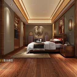 3D66 2016 Southeast Asian Style Bedroom 1105 F003 