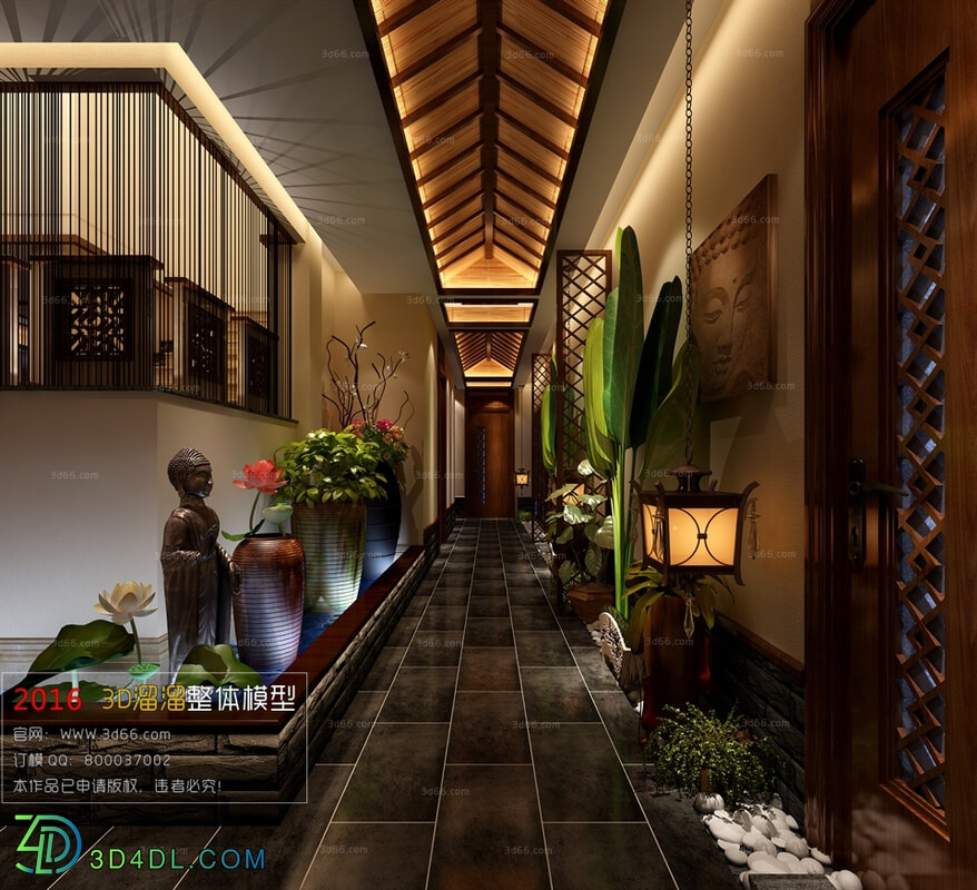 3D66 2016 Southeast Asian Style Lobby 1934 F002