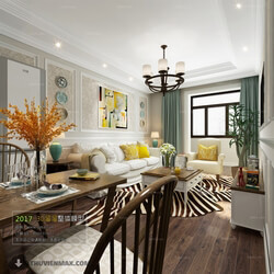 3D66 2017 American Style Living Room 2359 308 
