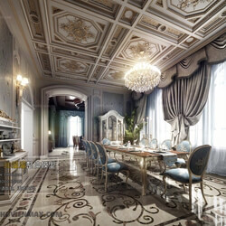 3D66 2017 European Style Dining Room 2552 087 