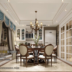 3D66 2017 European Style Dining Room 2557 092 