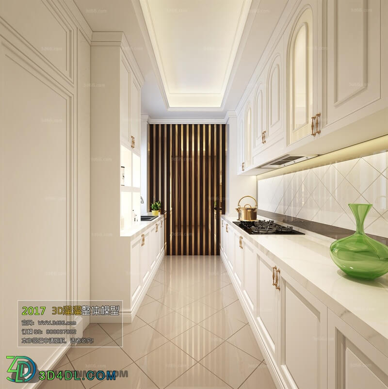 3D66 2017 European Style Kitchen 2567 102