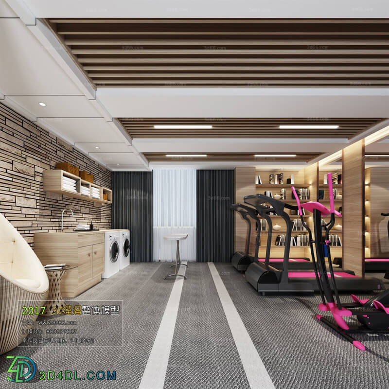 3D66 2017 Gym Room 3007 008