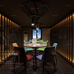 3D66 2017 Hotel Dining Room 3623 001 