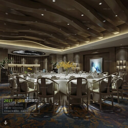 3D66 2017 Hotel Dining Room 3631 009 Chinese 