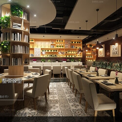 3D66 2017 Industrial Style Coffee Shop 3214 065 