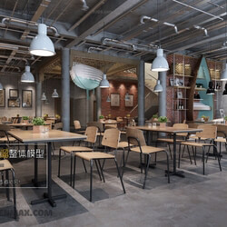 3D66 2017 Industrial Style Coffee Shop 3220 071 
