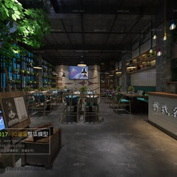 3D66 2017 Industrial Style Coffee Shop 3222 073 
