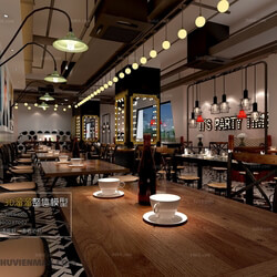 3D66 2017 Industrial Style Coffee Shop 3242 093 