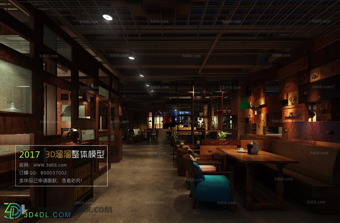3D66 2017 Industrial Style Coffee Shop 3243 094