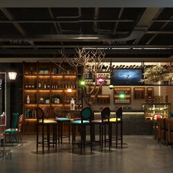 3D66 2017 Industrial Style Coffee Shop 3244 095 