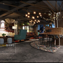 3D66 2017 Industrial Style Coffee Shop 3246 097 