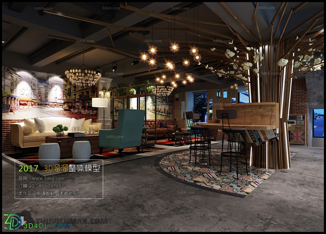 3D66 2017 Industrial Style Coffee Shop 3246 097