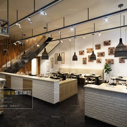 3D66 2017 Industrial Style Restaurant 3230 081 