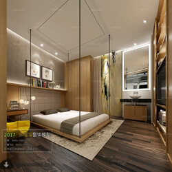 3D66 2017 Japanese Style Bedroom Hotel 3621 077 