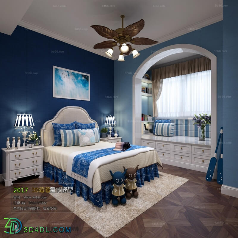 3D66 2017 Mediterranean Style Bedroom 2816 200