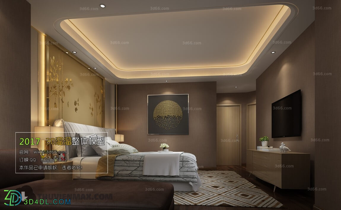 3D66 2017 Mix Style Bedroom Hotel 3614 070