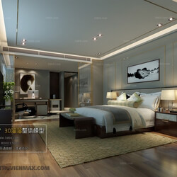 3D66 2017 Mix Style Bedroom Hotel 3618 074 