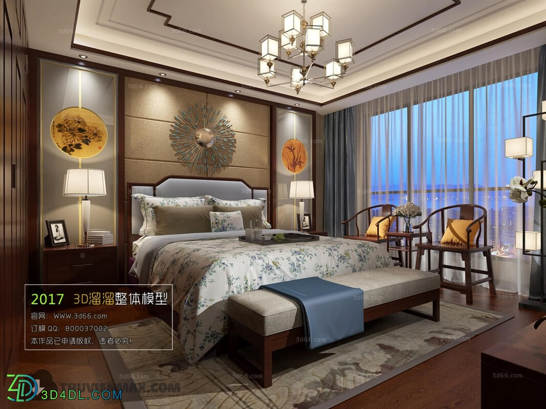 3D66 2017 Mix Style Bedroom 2831 215