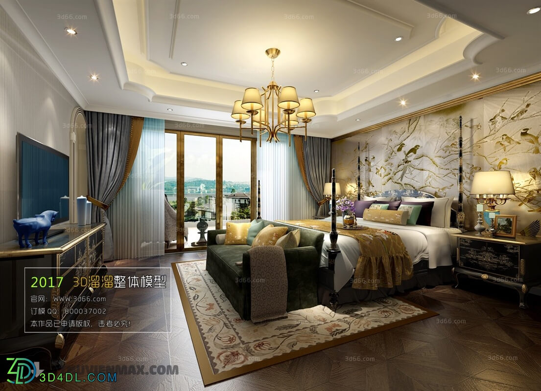 3D66 2017 Mix Style Bedroom 2839 223