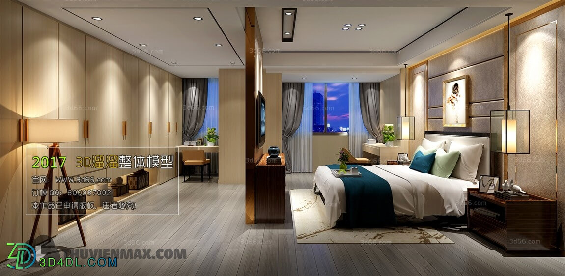 3D66 2017 Mix Style Bedroom 2843 227