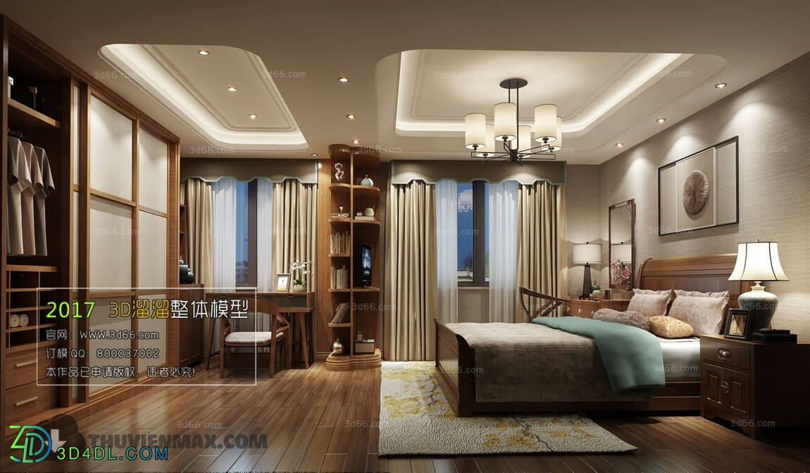 3D66 2017 Mix Style Bedroom 2845 229